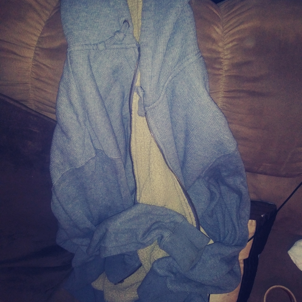 Warm zip up jacket